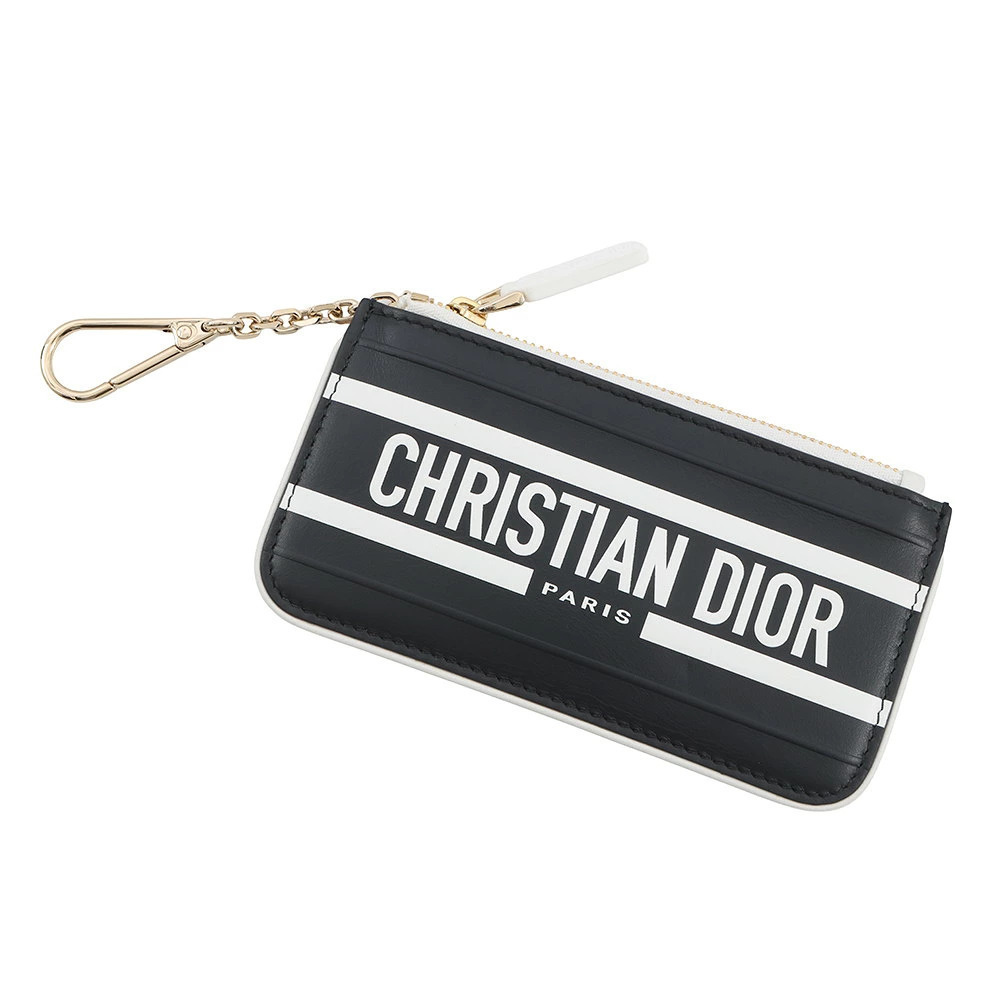Christian Dior coin case Wallet Vibe Key Leather Wallet